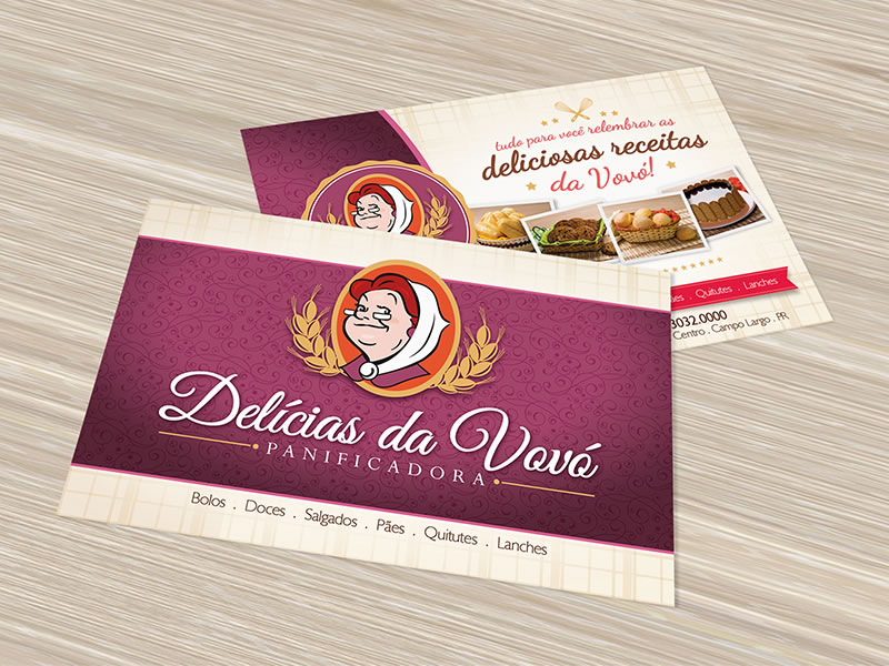 Folder . Delícias da Vovó